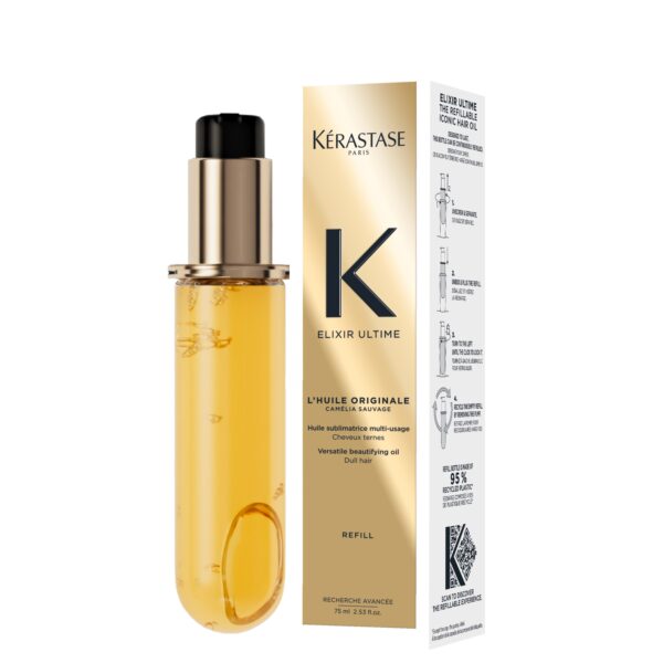 Kérastase – Elixir Ultime Recharge Huile Sublimatrice Multi-usage 75 Ml Brillance Cheveux Ternes