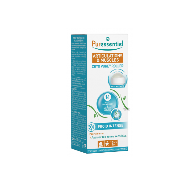 Puressentiel – Cryo Pure Gel Articulations & Muscles Roll-on de – 75 Ml