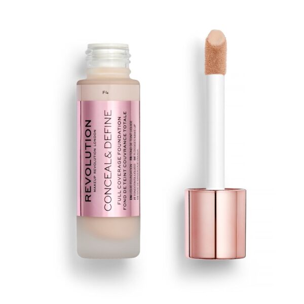 Revolution – Conceal & Define Foundation F4