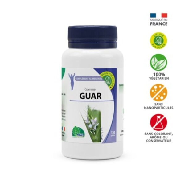 Mgd – Gomme Guar – 120 Gélules