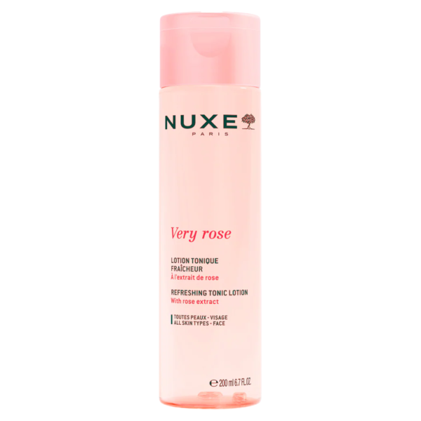 NUXE – Very Rose Lotion Tonique Fraicheur – 200 Ml