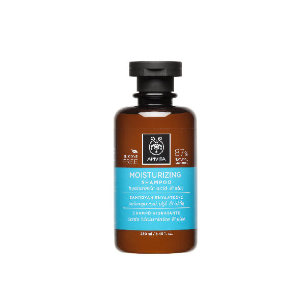 Apivita – Shampooing Hydratant Hyalluronic Acid – 250 Ml