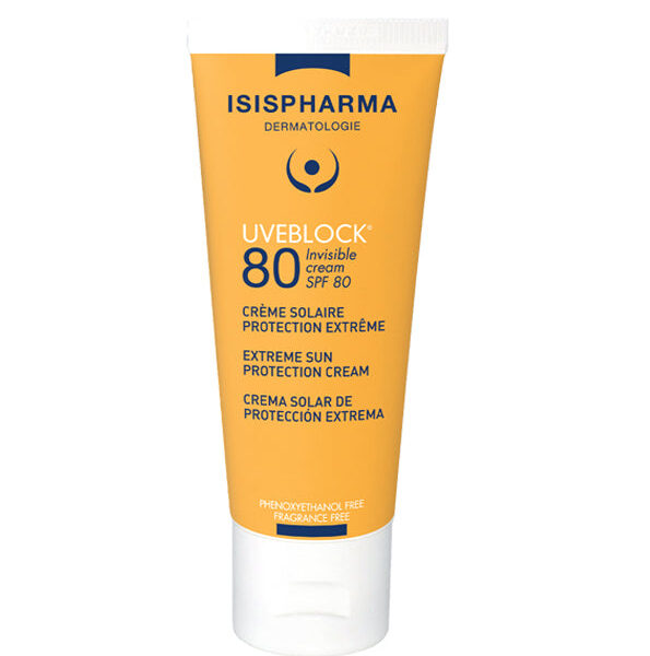 Isispharma – Uveblock 80 Invisible Cream – 40 Ml