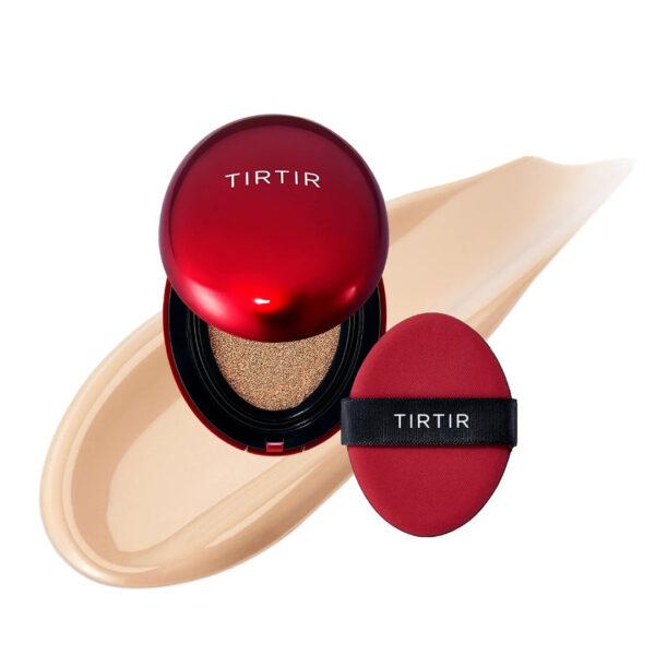 Tirtir – Mini Mask Fit Red Cushion 4.5 G Teinte 23N Sand | Haute Couvrance & Éclat Naturel