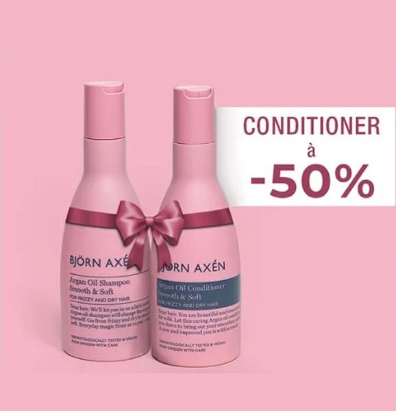 Björn Axén – Pack Argan Oil Shampoo 250 Ml + Conditionner à -50%