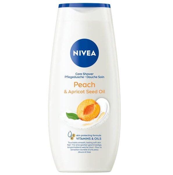 Nivea – Douche de Soin Peach & Apricot Seed Oil – 250 Ml