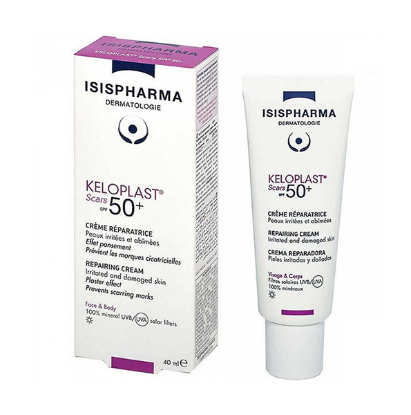 Isispharma – Keloplast Scars (SPF 50+) Crème Réparatrice Effet Pansement