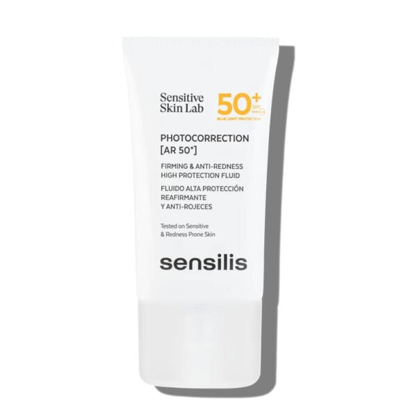 Sensilis – Photocorrection Ar SPF 50+ 40 Ml Crème Solaire Anti-rougeurs & Haute Protection Peaux Sensibles