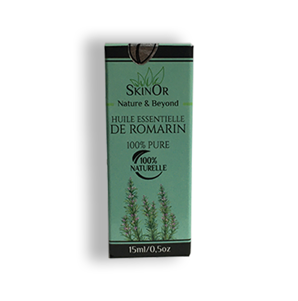 Skinor – Nature & Beyond Huile Essentielle de Romarin 100% Pure – 15 Ml