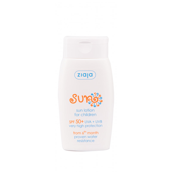 Ziaja – Sun Lait Solaire pour Enfant SPF 50 – 125 Ml