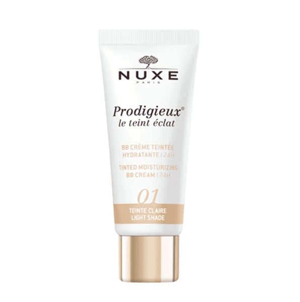 NUXE – Prodigieux le Teint Eclat 01 BB Crème Hydratante Claire – 30 Ml