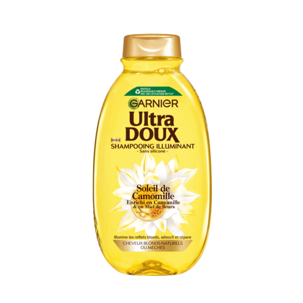 Garnier – Ultra Doux Camomille Shampooing Illuminant Soleil – 400 Ml