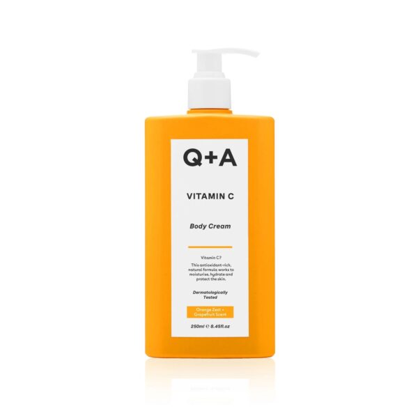 Q+a – Vitamin C Body Cream – 250 Ml