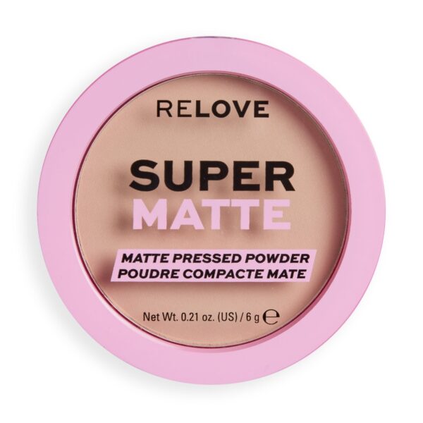 Revolution – Relove Super Matte Pressed Powder Vanilla
