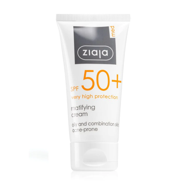 Ziaja – Ecran Matifiante Invisible SPF 50+ – 50 Ml