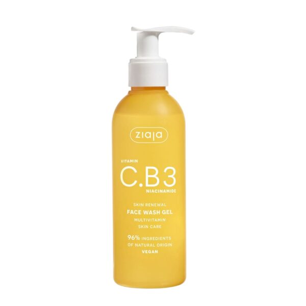 Ziaja – Vitamin C.B3 Niacinamide Gel Nettoyant – 190 Ml