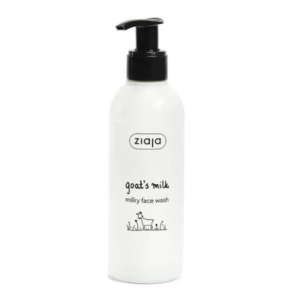 Ziaja – Goat Milk Nettoyant Visage Laiteux au Lait de Chèvre – 200 Ml