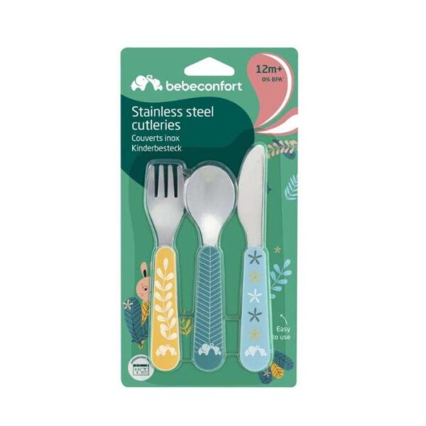 Bébé Confort – Couverts Inox 12 Mois+