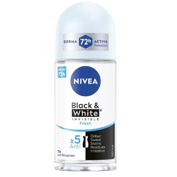 Nivea – Deodorant Black & White Invisible Fresh Anti-perspirant 72H