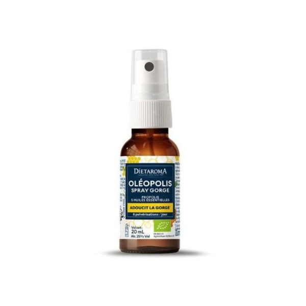 Dietaroma – Oléopolis Spray Gorge – 20 Ml