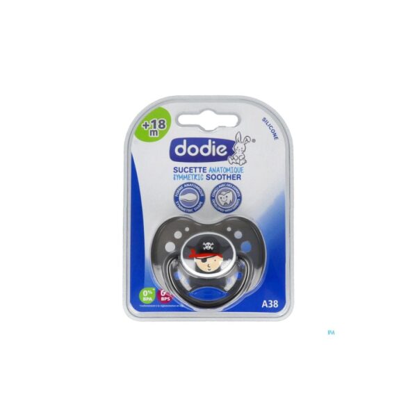 Dodie – Sucette A38 +18M Garçon Cowboy Pirate Triangles
