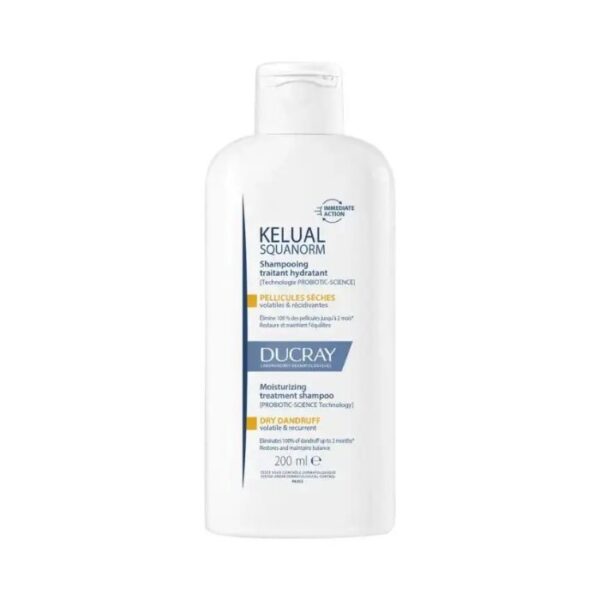 Ducray – Squanorm Shampooing Traitant Antipelliculaire Pellicules Sèches – 200 Ml