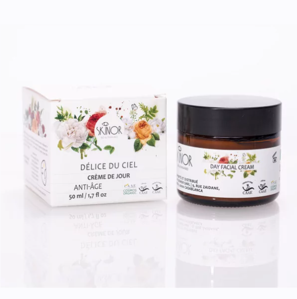 Skinor – Bio Délice du Ciel Crème de Jour Anti-age – 50 Ml