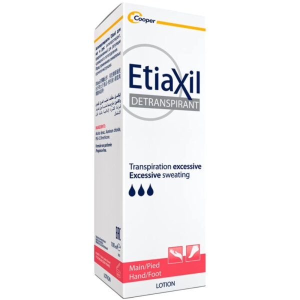 Etiaxil – Lotion Transpiration Excessive des Pieds et Mains – 100 Ml