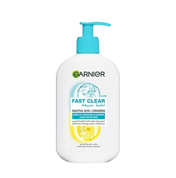 Garnier – Fast Clear Gentel Cleanser – 250 Ml