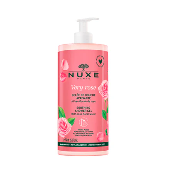 NUXE – Very Rose Gelée de Douche Apaisante – 750 Ml