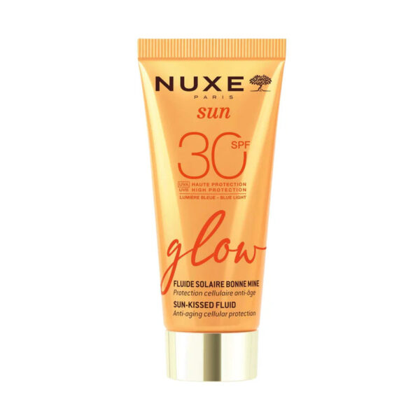 NUXE – Sun Glow Fluide Solaire Bonne Mine SPF 30 – 40 Ml