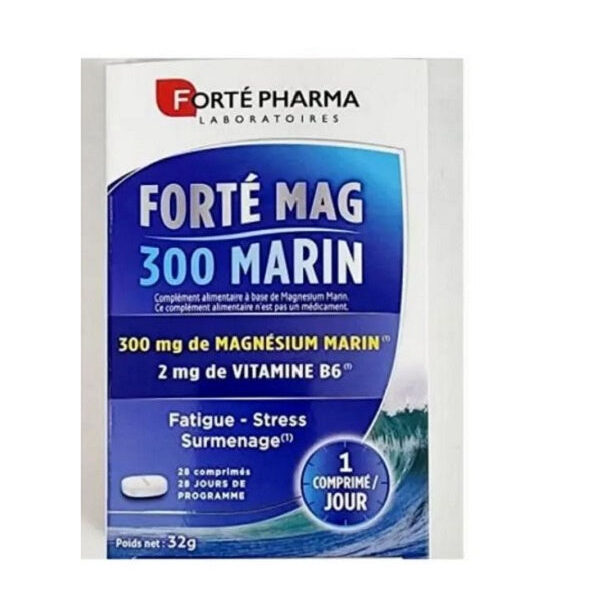 Forte Pharma – Magné 300 Marin – 28 Comprimés