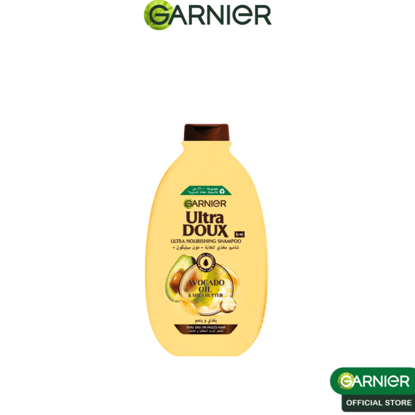 Garnier – Ultra Doux Shampooing Avocat & Karité 200 Ml Nutrition Intense Cheveux Secs