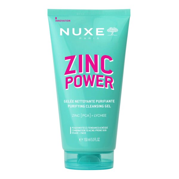 NUXE – Zinc Power Gelee Nettoyante Purifiante – 150 Ml