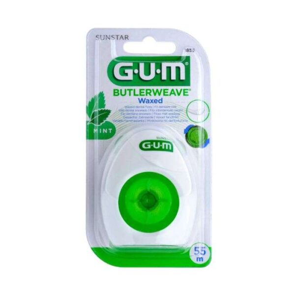 GUM – Fil Dentaire Butlerweave Cire Filaments Ruban 1855