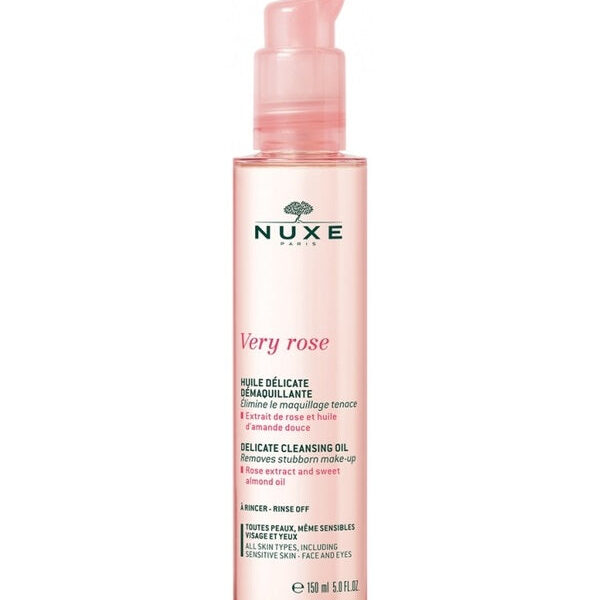 NUXE – Very Rose Huile Délicate Démaquillante – 150 Ml