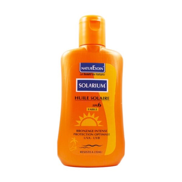 NaturEsoin – Solarium Huile Solaire FPS6 – 100 Ml