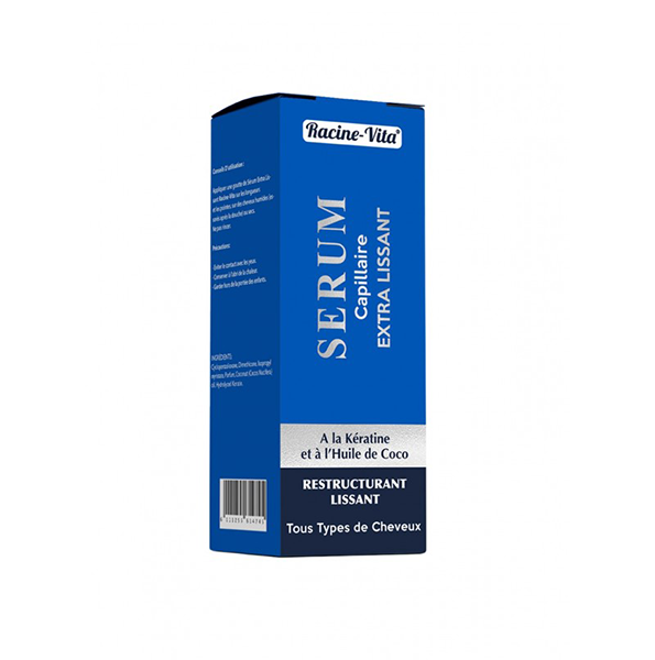 Racine Vita – Serum Capillaire à la Keratine et à Lhuile de Coco – 40 Ml