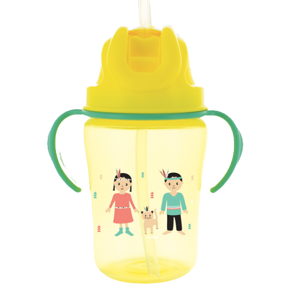Dodie – Tasse Paille +18M 350 Ml Jaune