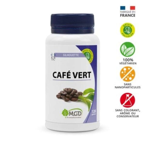 Mgd – Cafe Vert – 120 Gelules