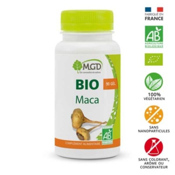 Mgd – Maca Bio – 90 Gelules