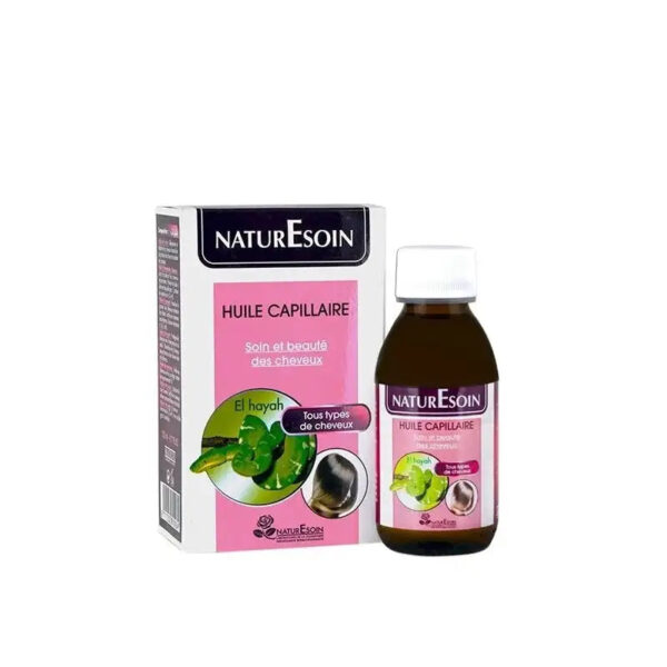 NaturEsoin – Huile Capillaire El Hayah -Tous Types de Cheveux – 125 Ml