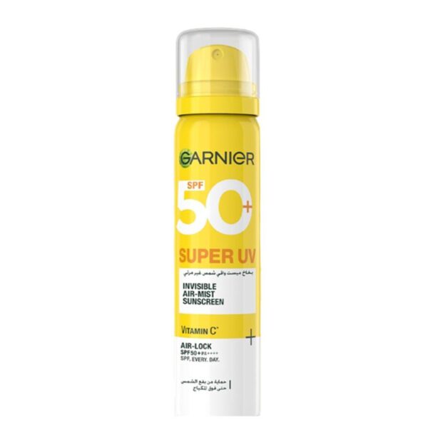 Garnier – Super UV Invisible Air-mist Sunscreen – 75 Ml