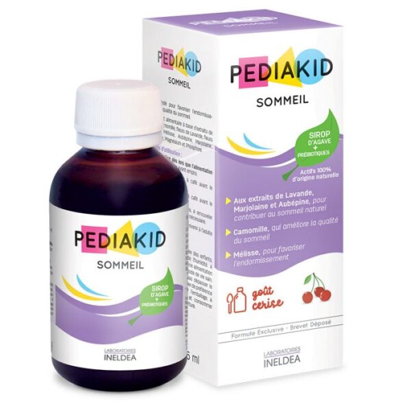 Pediakid – Sommeil Sirop Gout Cerise – 125 Ml