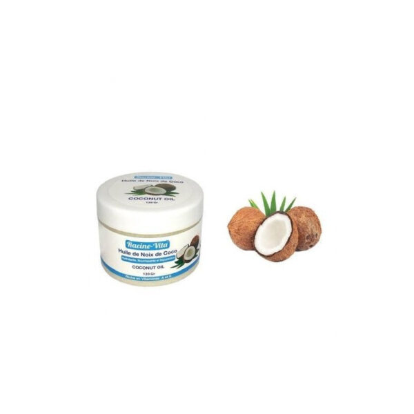 Racine Vita – Huile Noix de Coco en Pot – 120 G