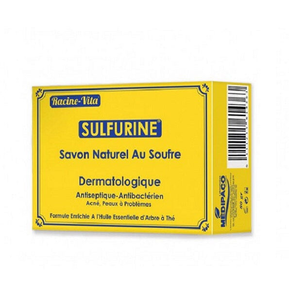 Racine Vita – Sulfurine Savon au Soufre – 80 G