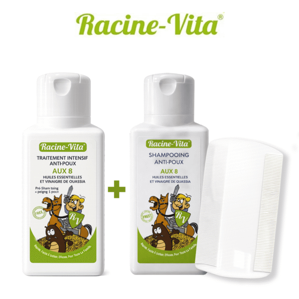 Racine Vita – Pack Anti Poux Shampooing 250 Ml + Lotion – 250 Ml