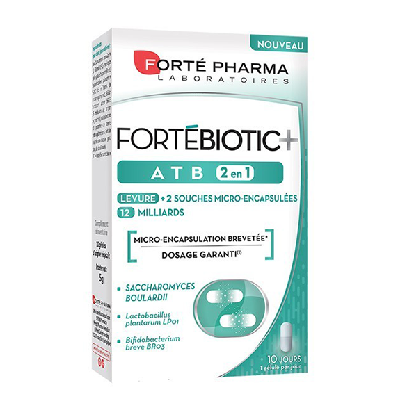 Forte Pharma – Fortebiotic Atb Boite – 10 Gélules