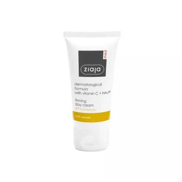 Ziaja – Med Crème de Jour Raffermissante à la Vitamine C et Ha/P – 50 Ml