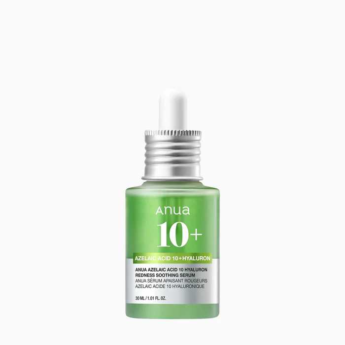 Anua – 10+ Azelaic Acid 10 Hyaluron Redness Soothing Serum – 30 Ml